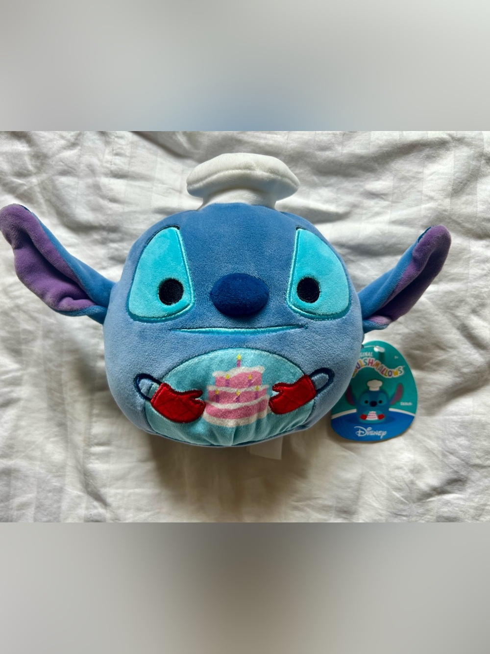 Squishmallows 6” Disney Stitch Baker with Cake